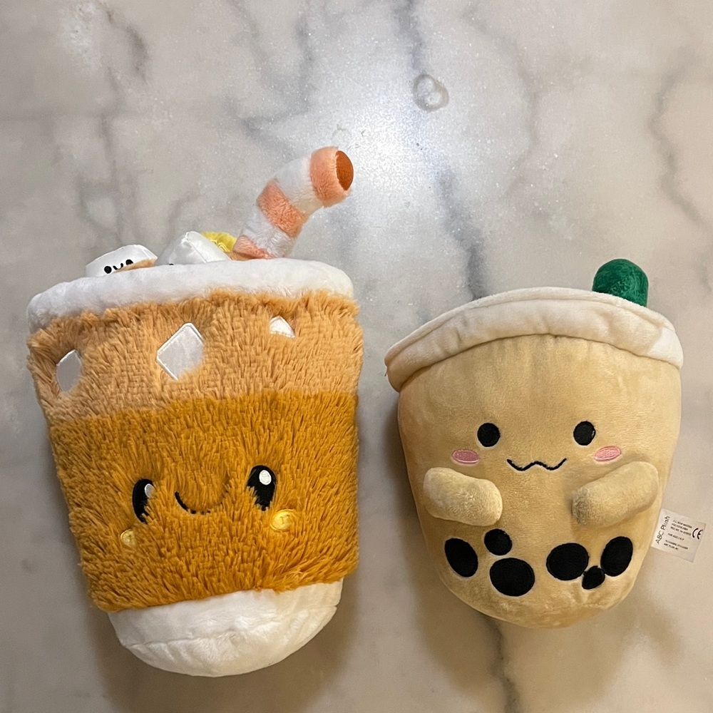 🎈Squishable 2 Bubble Tea Plush Toys🎁Bundle up to 5lbs for $20 sale 📦